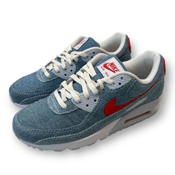 Nike Blue and Red Athletic Shoes - Picture 1 of 8